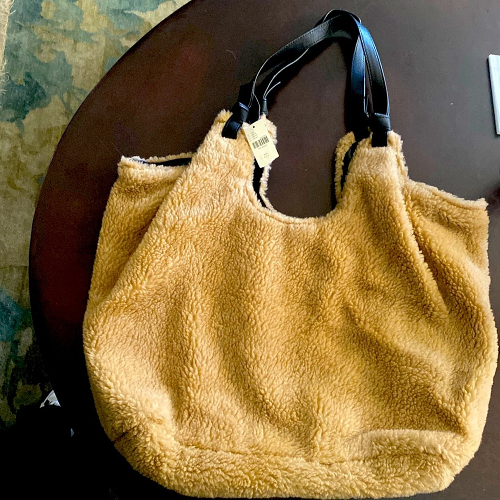 Anthropology Sherpa Purse / hand bag